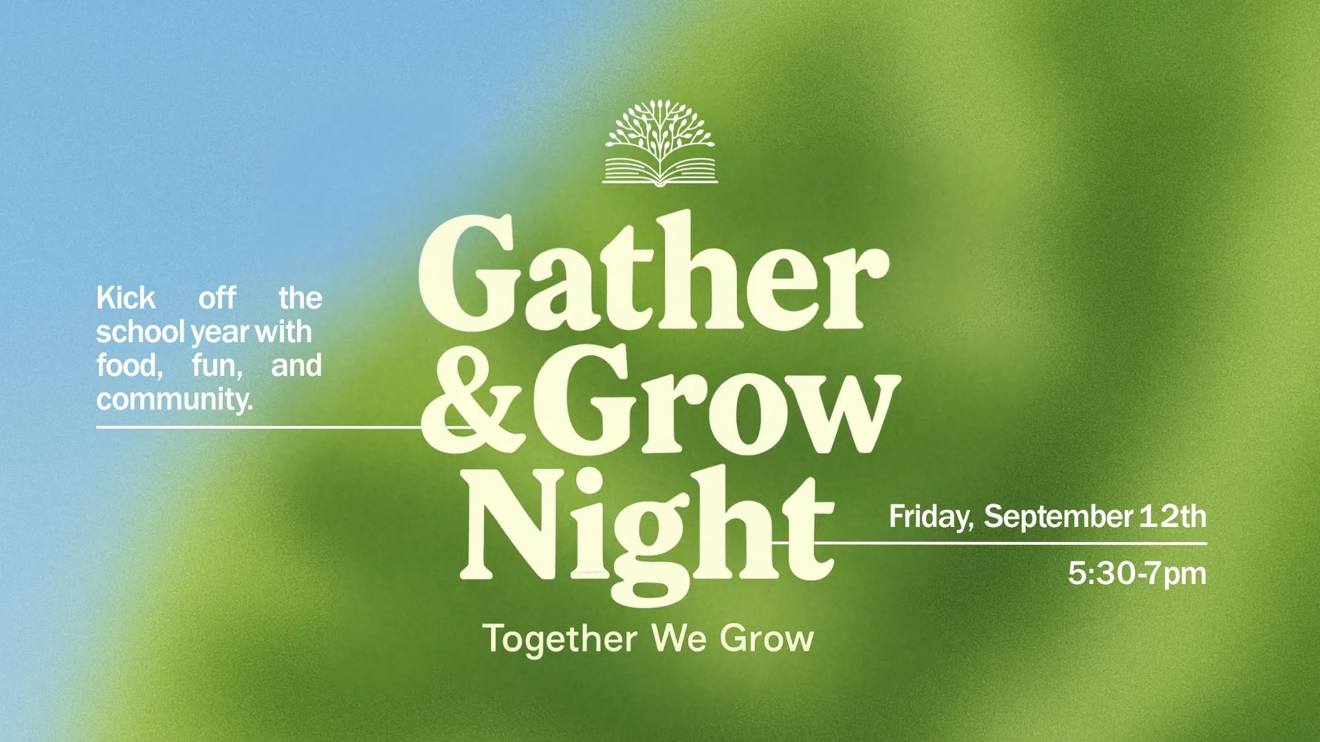 Gather and Grow event